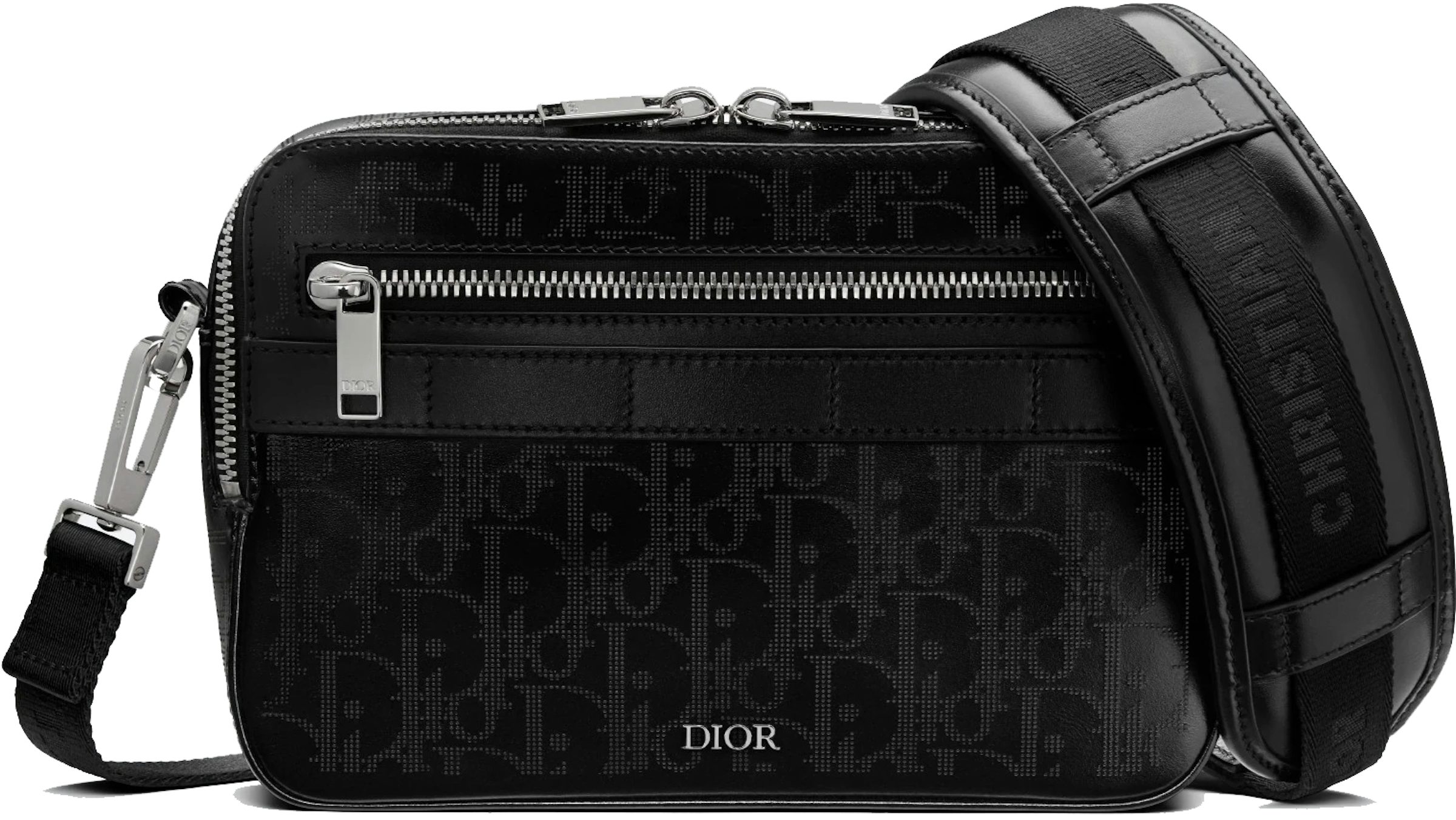 Dior Safari Messenger Bag Oblique Galaxy Black