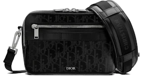 Dior Safari Messenger Bag Oblique Galaxy Black