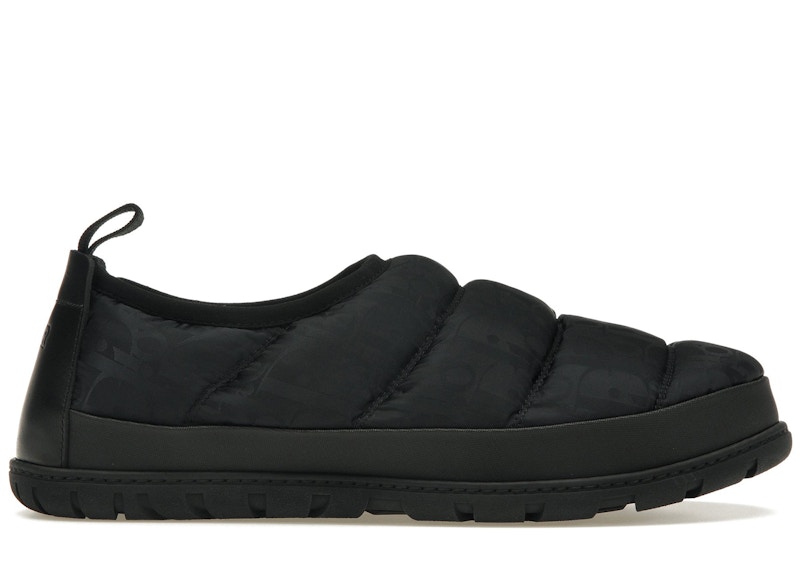 Dior Snow Slipper Black Oblique Technical Fabric Men s 3SA089ZHN