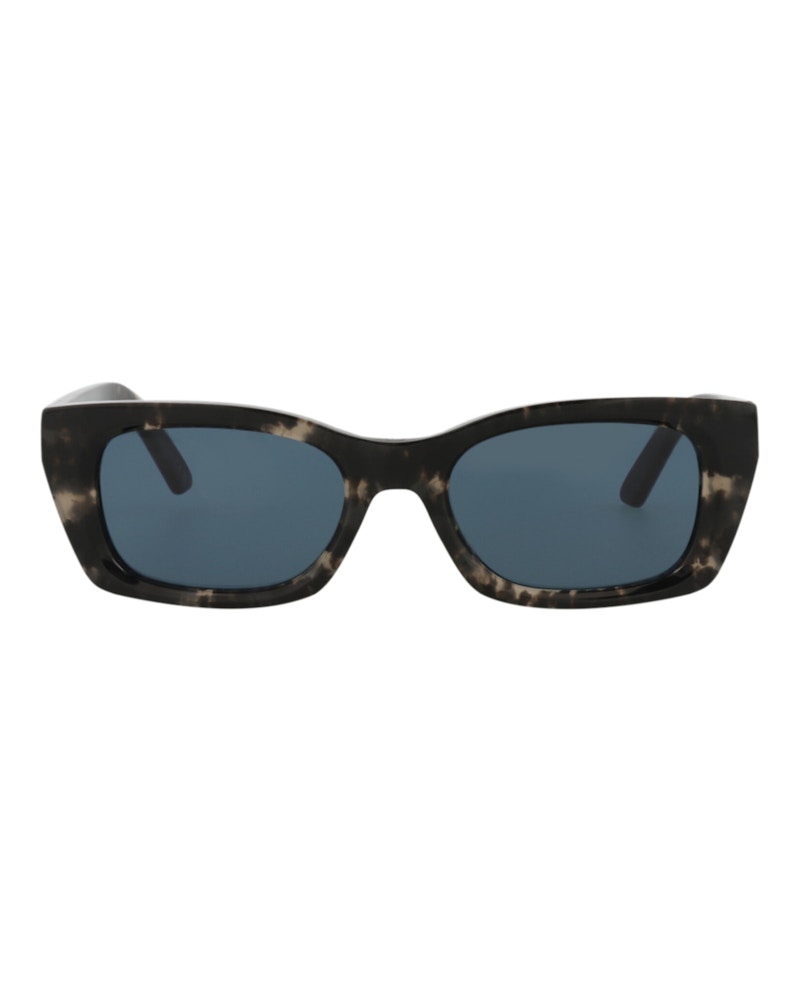 Pre-owned Dior Women's Squareframe Acetate Sunglasses In Havana Havana Blue (cd40111i/52/55n)