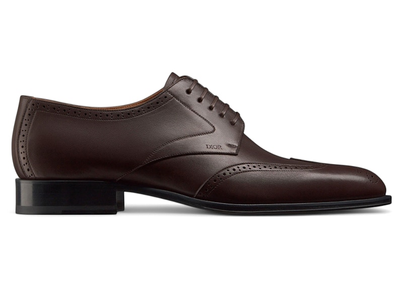 Dior Timeless Derby Brogue Dark Grey Men's - 3DE369ZGK 820 - US