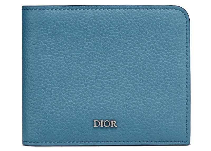 dior wallet men's blue