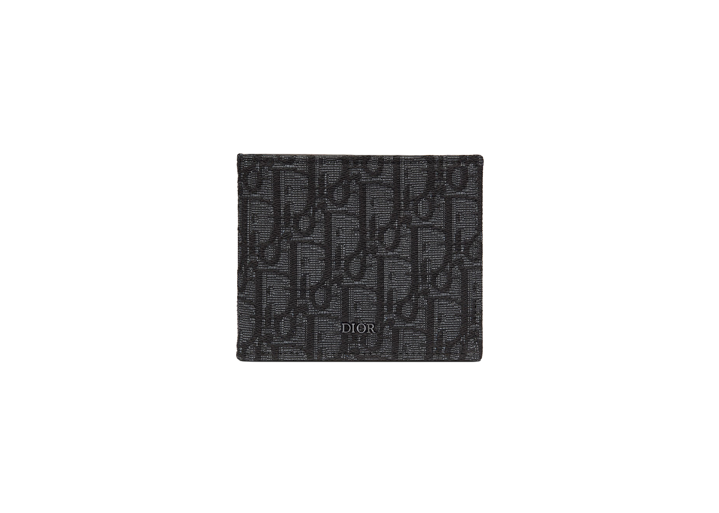 Dior Gray Oblique Galaxy Leather Wallet  Lux Afrique Boutique