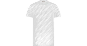 Dior Sheer Oblique T-Shirt White