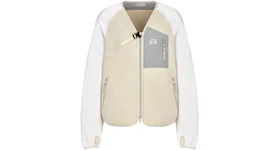 Dior by Birkenstock CD 1947 Zipped Jacket White and Ecru