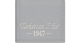 Dior by Birkenstock Christian Dior 1947 Signature (4 Card Slot/Coin Pocket) Wallet Dior Gray