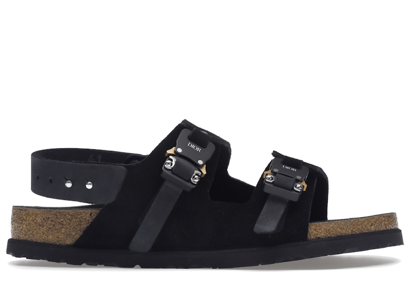 Dior by Birkenstock Milano Sandal Black Men's - 3SA117ZSG_H900 - US