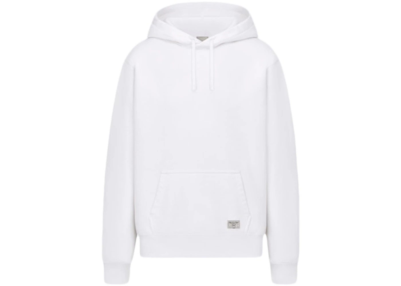 sandsynlighed storm Indirekte Dior by Birkenstock Relaxed Fit CD 1947 Hooded Sweater White Cotton Fleece  Men's - SS22 - US