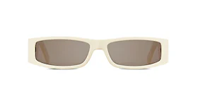 Dior x CACTUS JACK CD Diamond S1I Rectangular Sunglasses Ivory (TRVSS1IXR_50F0)