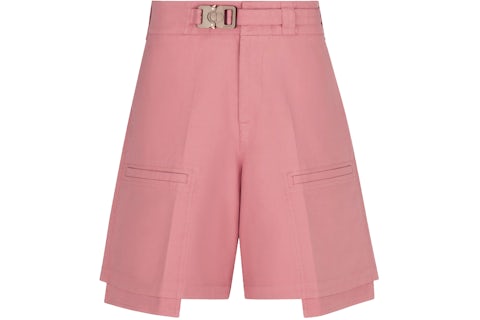 Dior x CACTUS JACK Cargo Bermuda Shorts Pink Men's SS22 US