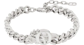 Dior x CACTUS JACK Chain Link Bracelet Silver