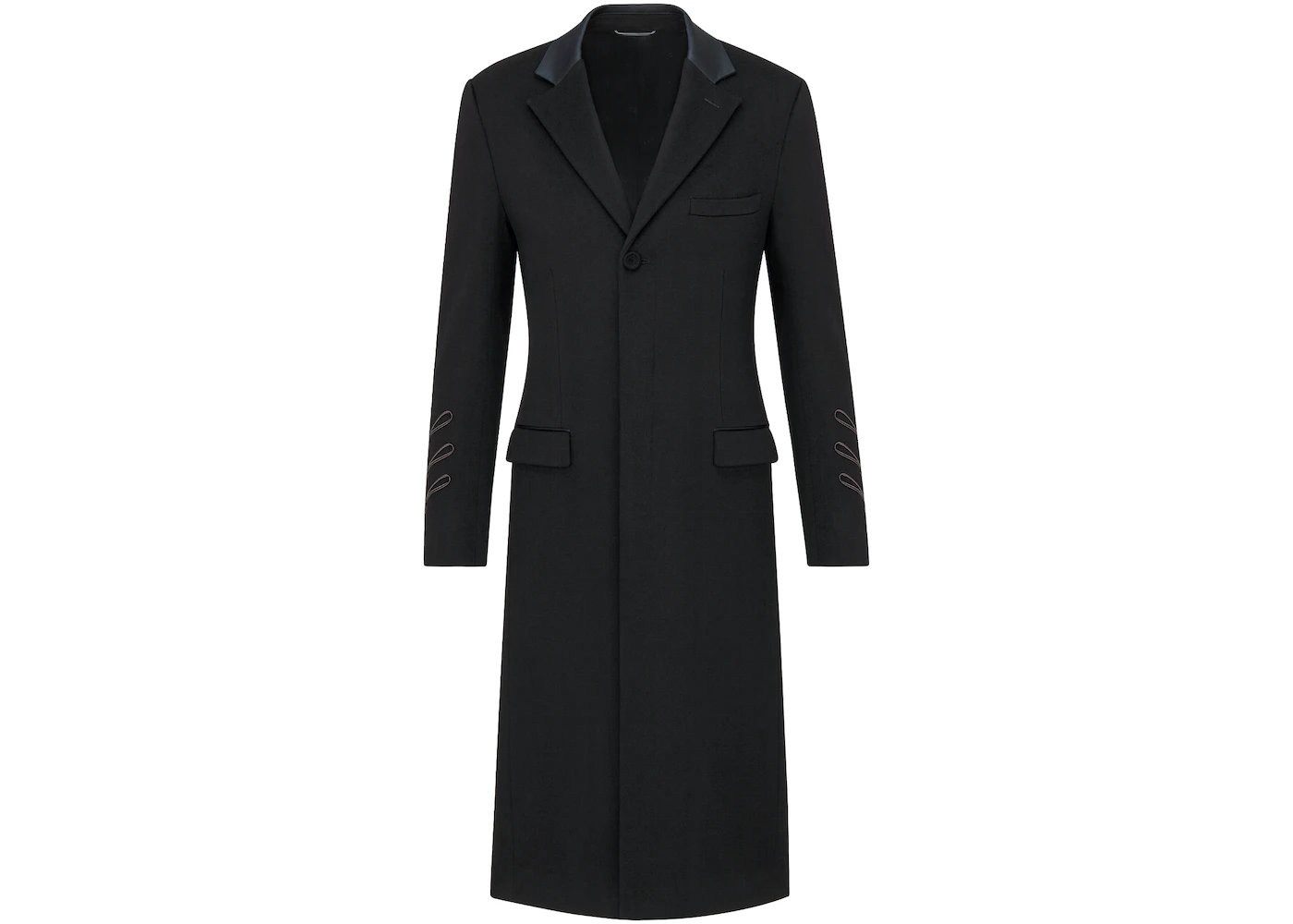 Dior x CACTUS JACK Coat with Sleeve Detailing Black Men's - SS22 - US