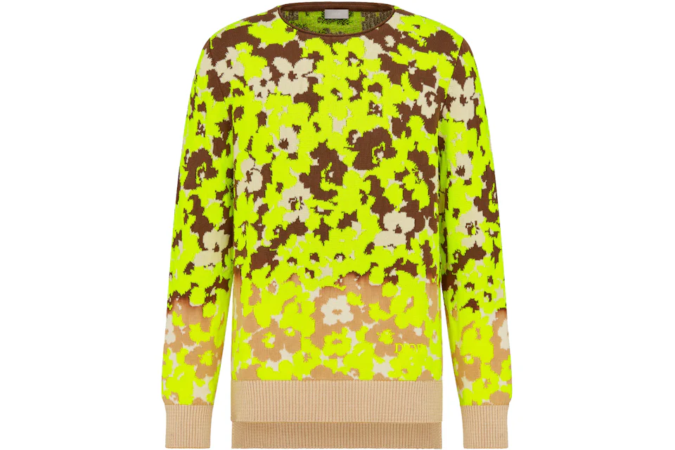 Dior x CACTUS JACK Floral Sweater Multicolor - SS22 Hombre - US