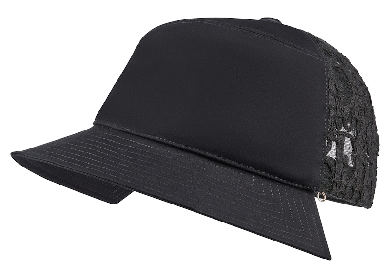 Dior x CACTUS JACK Hybrid Oblique Canvas Hat Black in Cotton - US