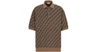 Dior x CACTUS JACK Oversized Polo Shirt Beige/Black