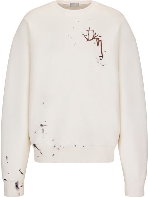 Dior x Cactus Jack Oversized T-Shirt White/Brown