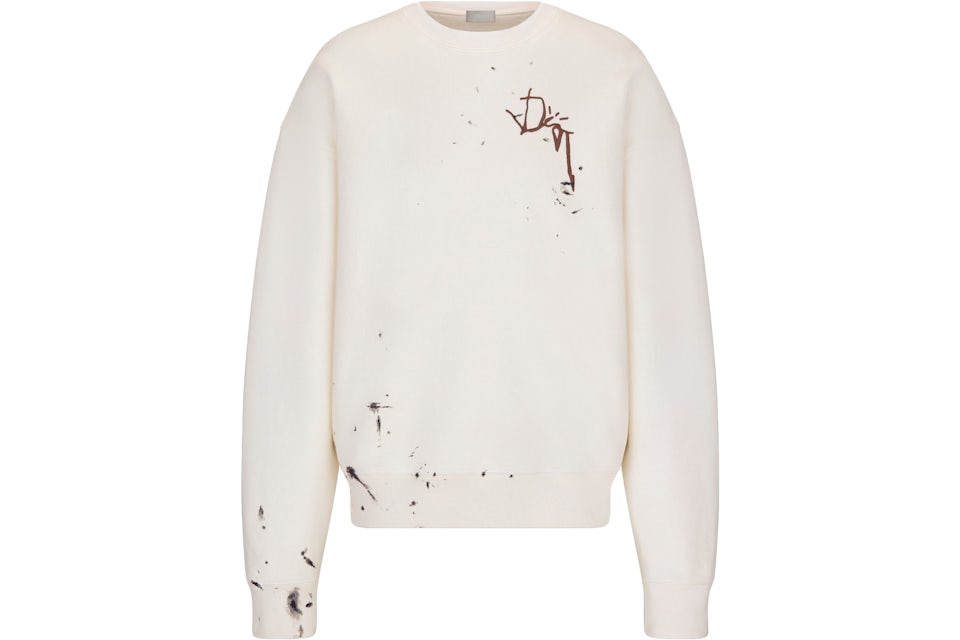 Dior splatter paint sweatshirt Clearance