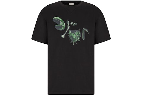 Dior x CACTUS JACK Oversized T-shirt Black/Green Men's SS22 US