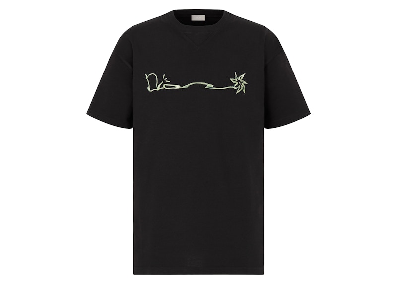 Dior x CACTUS JACK Oversized T-shirt Black Men's - SS22 - US