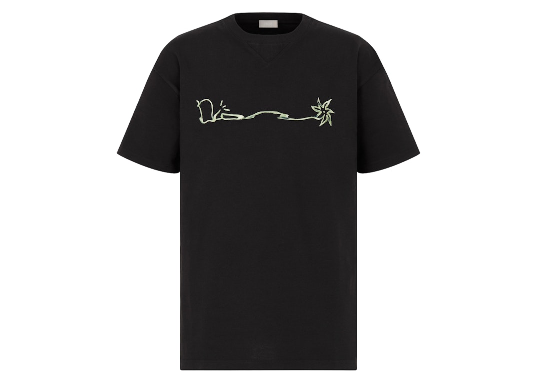 Pre-owned Dior X Cactus Jack Oversized T-shirt Black
