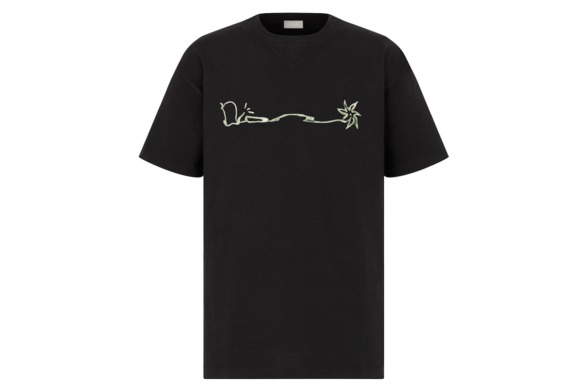 Pre-owned Dior X Cactus Jack Oversized T-shirt Black