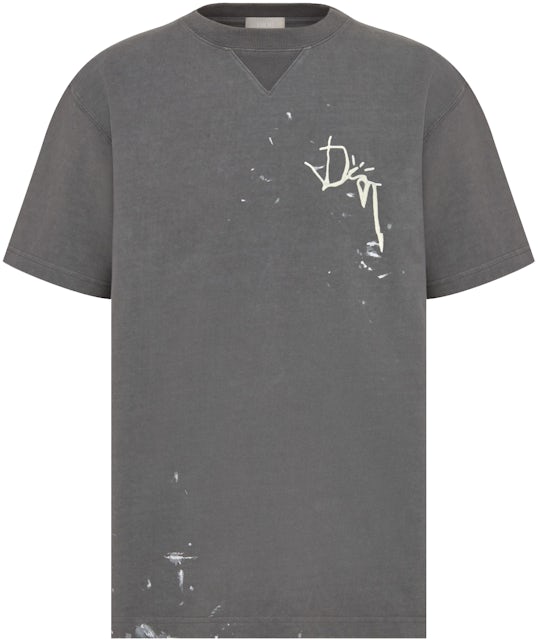 Dior x CACTUS JACK Oversized T-shirt Gray Men's - SS22 - US