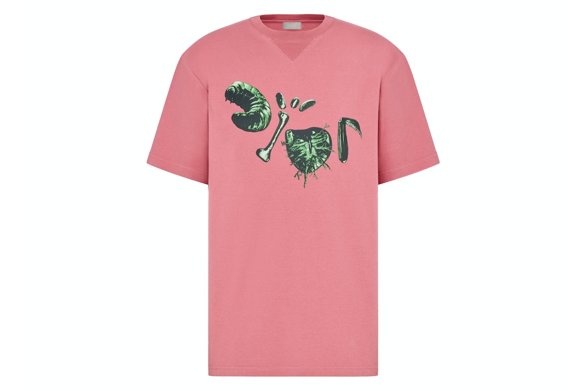 Pre-owned Dior X Cactus Jack Oversized T-shirt Pink