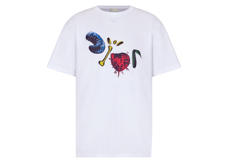 Dior x CACTUS JACK Oversized T-shirt White/Multicolor