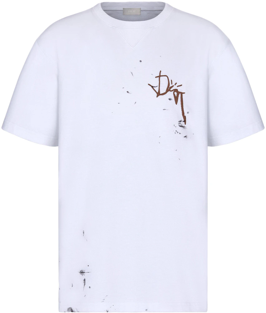 Dior x Cactus Jack Oversized T-Shirt White/Multicolor