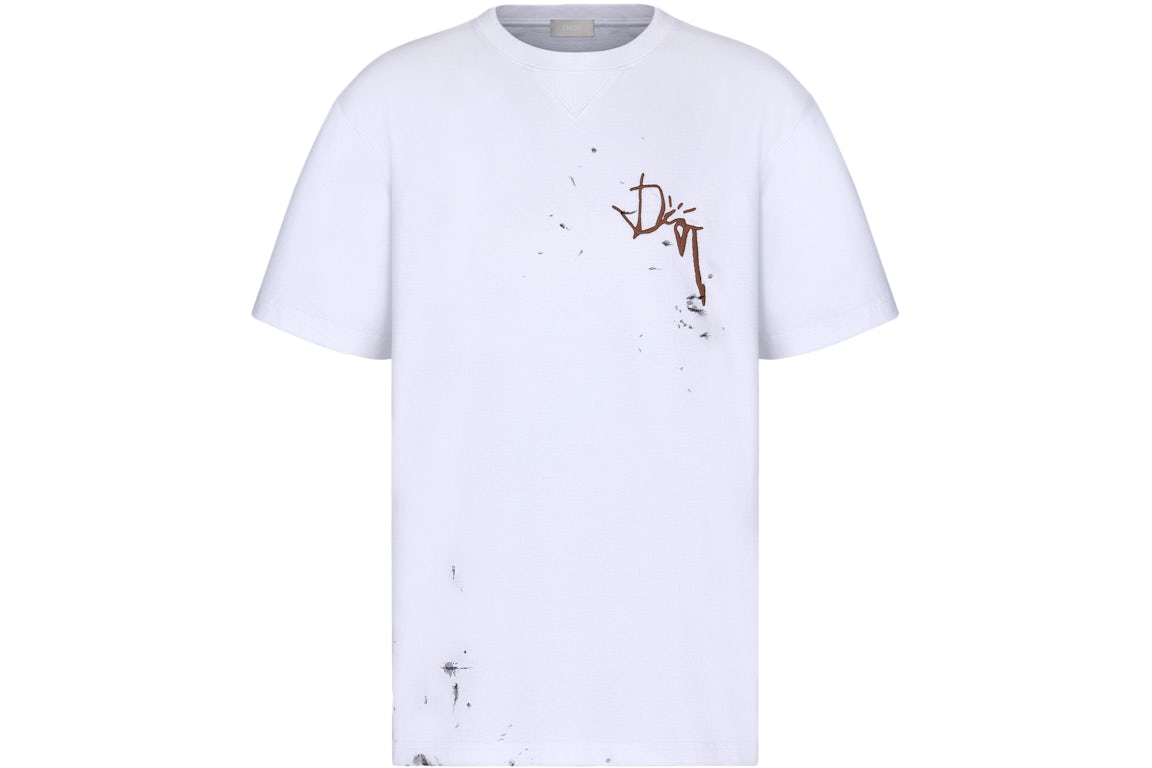 Dior x CACTUS JACK Oversized T-shirt White Men's - SS22 - US
