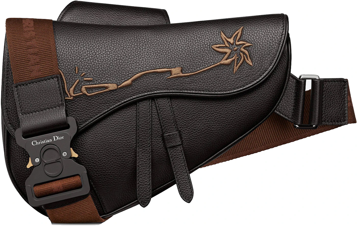 Luxury Leather Saddle Bag Brown Leather Saddle Bag -  UK