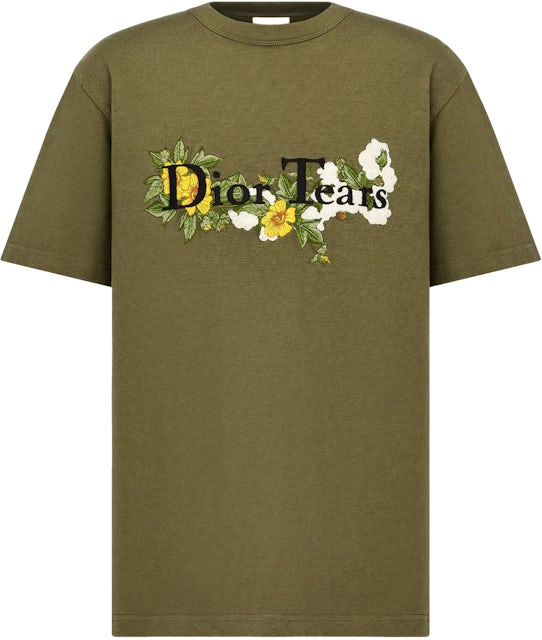 Dior Men's Relaxed-Fit Dior Tears T-Shirt