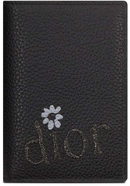 Dior - Bi-Fold Card Holder Black Dior Oblique Jacquard - Men