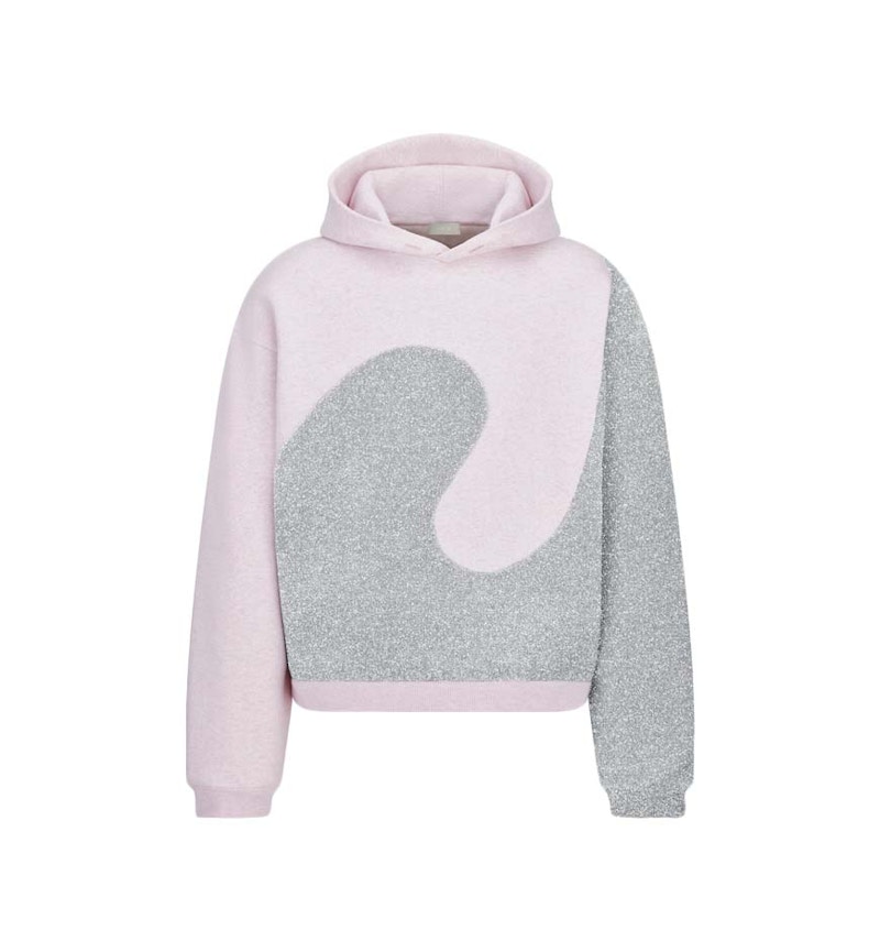 Pink cheap dior sweatshirt