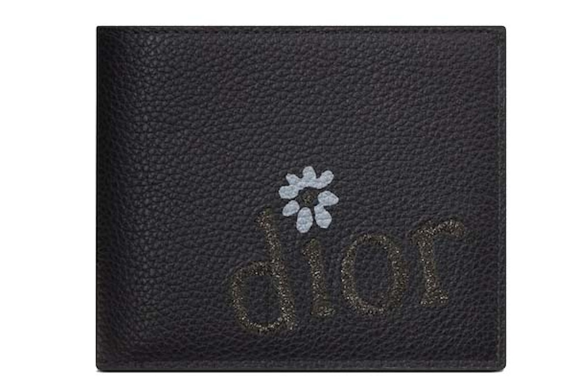 Pre-owned Dior X Erl Wallet Black