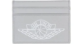 Dior x Jordan Wings Card Holder (4 Card Slot) Grey