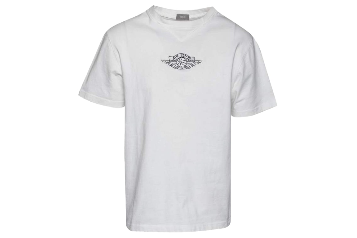 Pre-owned Dior X Jordan Wings T-shirt White