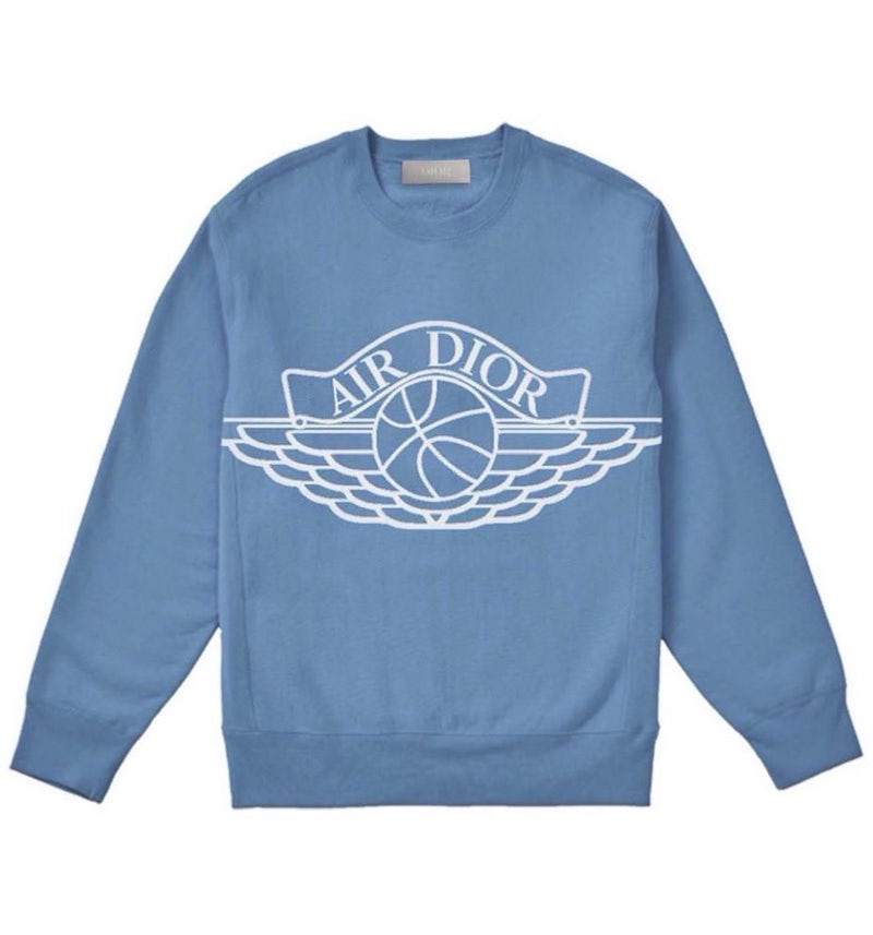Air Dior Dior Nike Swoosh Sweatshirt Nike Jordan Wings Jordan X