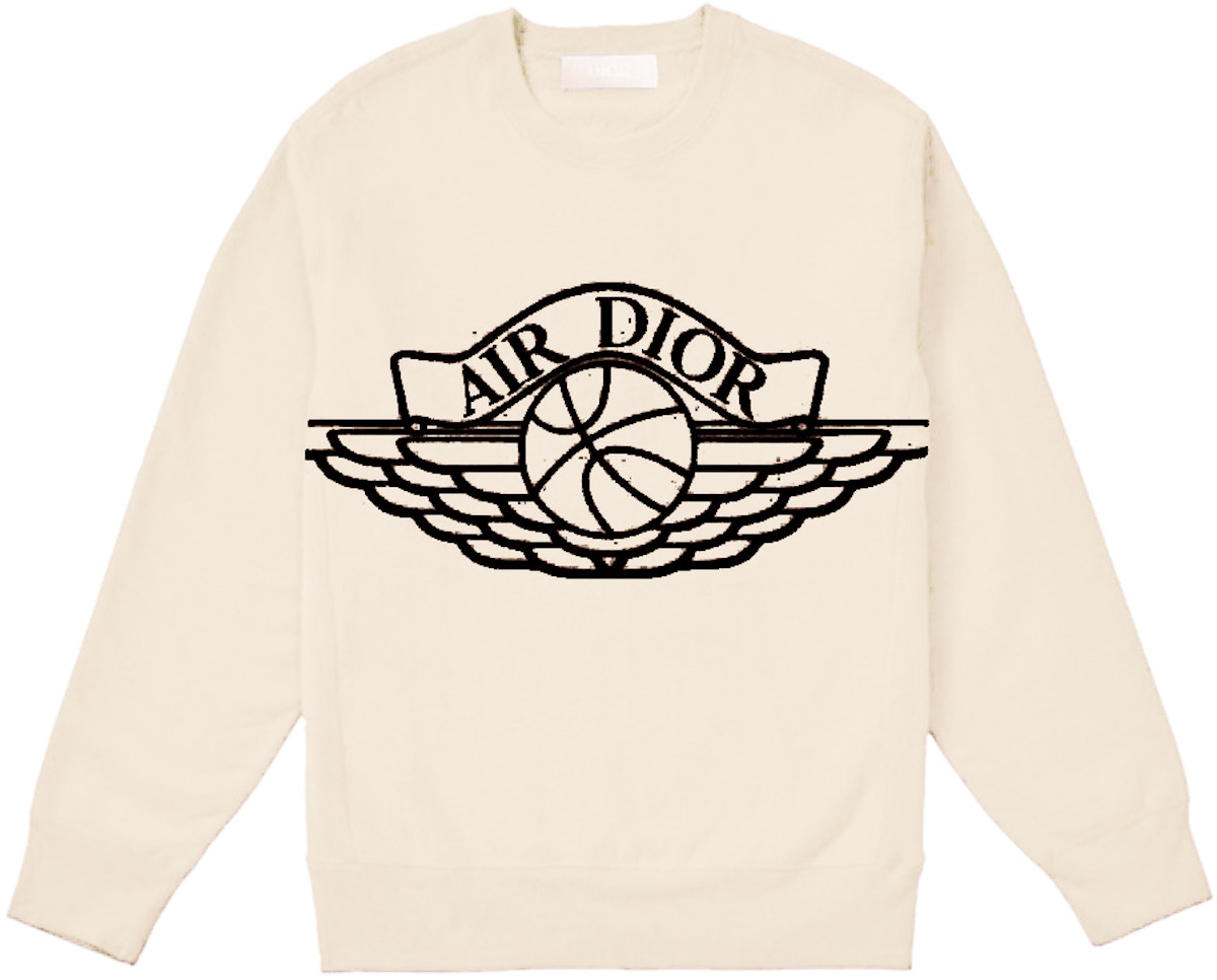 Dior x Jordan Wings Sweater Natural - SS20