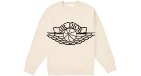 Dior x Jordan Wings Sweater Natural