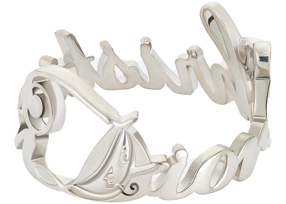 Dior x Kenny Scharf Ring Silver in Silver Finish Brass with Silver 