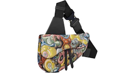 Dior x Kenny Scharf Saddle Bag Multicolor