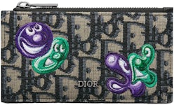 Christian Dior Bicolor X Kaws Bees Bifold Wallet – The Closet