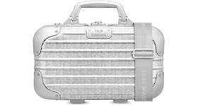 Dior x RIMOWA Carry-On Case Aluminium Dior Oblique Silver
