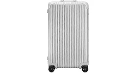 Dior x RIMOWA 4-Wheel Large Suitcase Aluminium Dior Oblique Silver