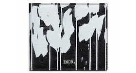 Dior x Raymond Pettibon Wallet Calfskin Black/White