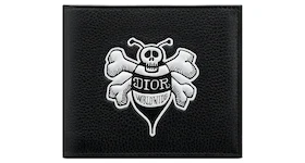 Dior And Shawn Wallet (8 Card Slot) Bee Black