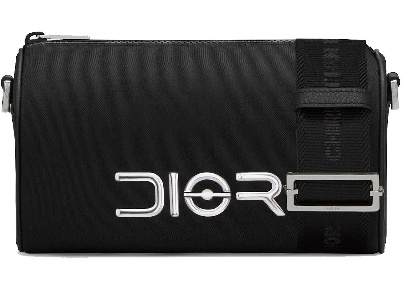 Dior x Sorayama Roller Messenger Bag Nylon Black in Nylon/Grained ...