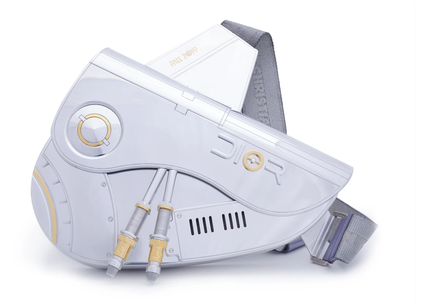 Christian dior metal saddle bag Clearance