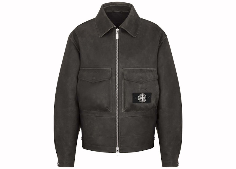 Dior x Stone Island Napa Lammfelljacke Schwarz Herren - SS24 Dior x Stone Island Napa Lammfelljacke Schwarz Herren - SS24